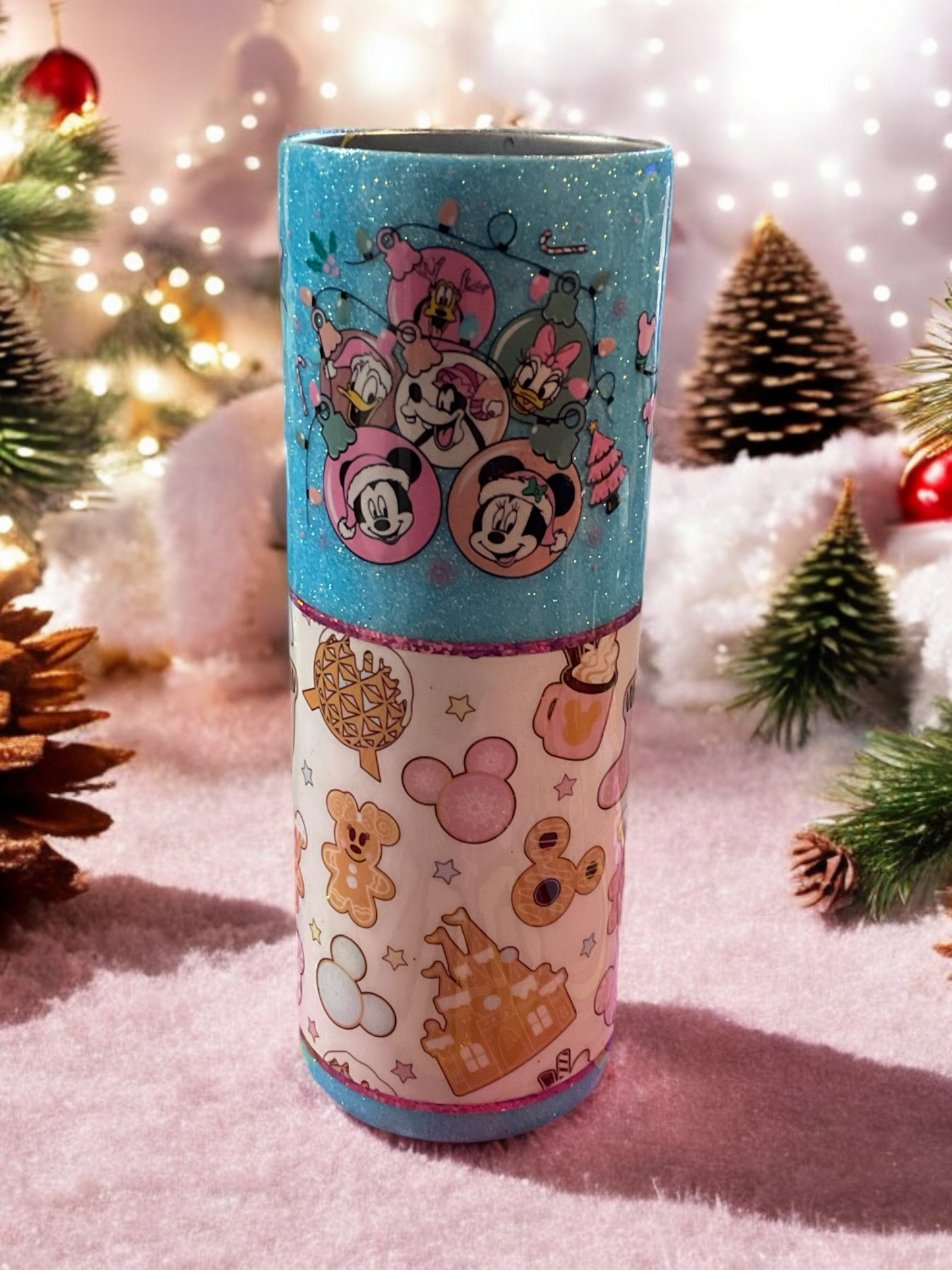 Blue Christmas 20oz tumbler