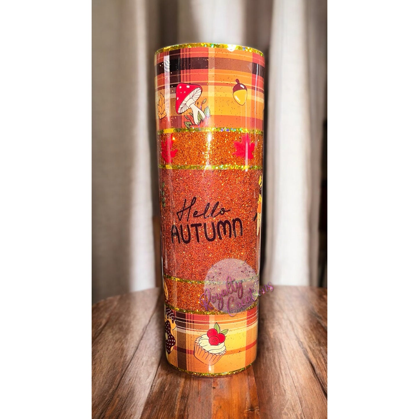 Hello autumn tumbler